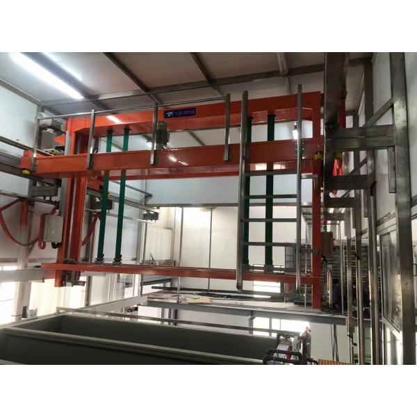 Quality Automatic Anodizing Line Treatment Process 750T/Month Output for sale