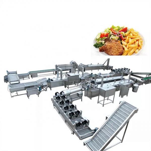 Quality Semi Conductor Frozen Potato Production Line Automatic for Food Industry for sale
