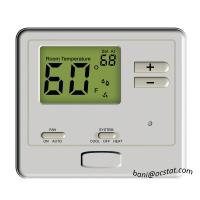 China No - Programmable Large LCD Single Stage Air Conditoning HVAC Room Thermostat factory