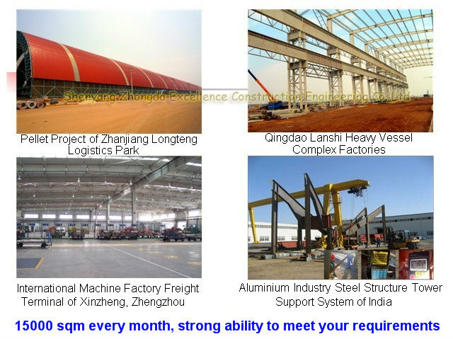 prefabricated metal airplane hangar