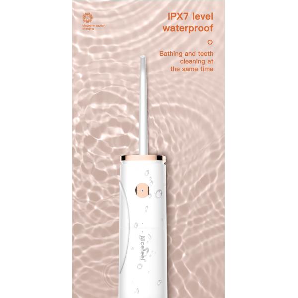 Quality Rechargeable Portable Dental Water Flosser 30-100psi Waterproof Style for sale