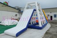 China 0.9mm PVC Tarpaulin Inflatable Water Toy Slide For Adults / Inflatable Water Equipment factory