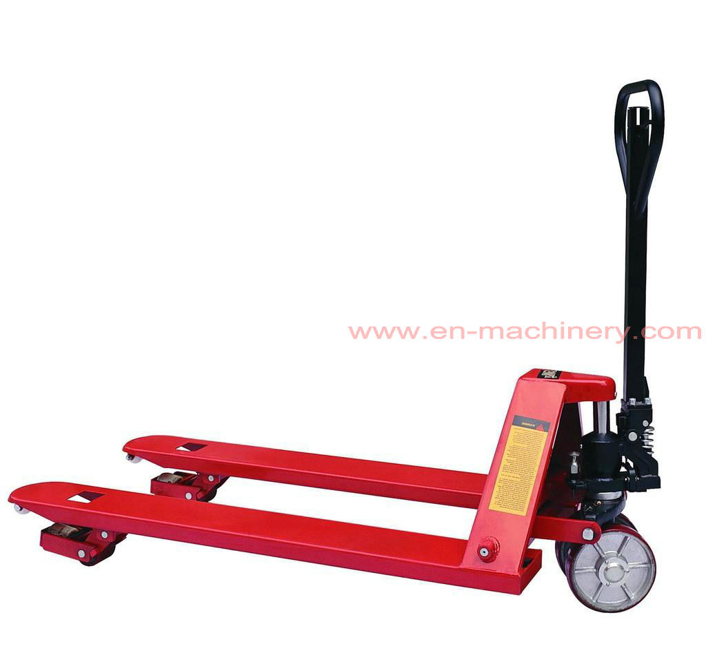 China Hand Hydraulic Pallet Trucks with High Quality 2500kgs with Reasonable Price factory