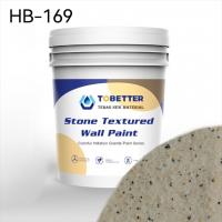 Quality HB-169 Decorative Outdoor Stone Paint Exterior Replace Natural Lacquer Acrylic for sale