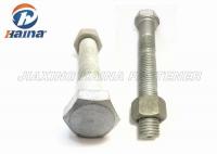 China DIN 931 Hex Head Bolts With Nut Carbon Steel Dacromet Surface Double End Threaded factory