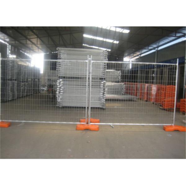 Quality Secure Steel Temporary Fencing , Heavy Duty Fence Panels Color Customized for sale