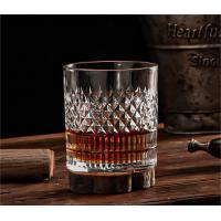 China 335ml Embossed Clear Glass Tumbler Water Cups Classic Daily Use for Whisky and Beverage factory
