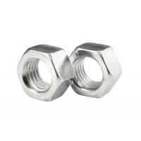 China Hex Head nut M3-M64 white zinc low carbon steel for industrial fasteners nuts factory