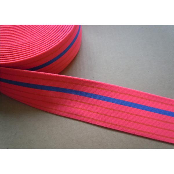 Quality Dying Heavy Duty Elastic Webbing For Furniture , Hammock Webbing Straps for for sale