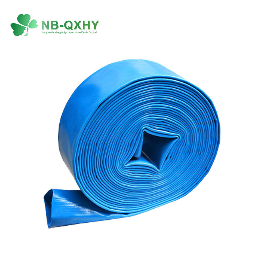 China Garden Hose PVC Layflat Hose QX Water Discharge Hose for Irrigation Corrosion Resistant factory
