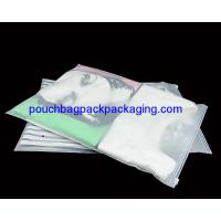 China Slide zipper reusable CPE / PPE bag for wet bikini / underwear factory