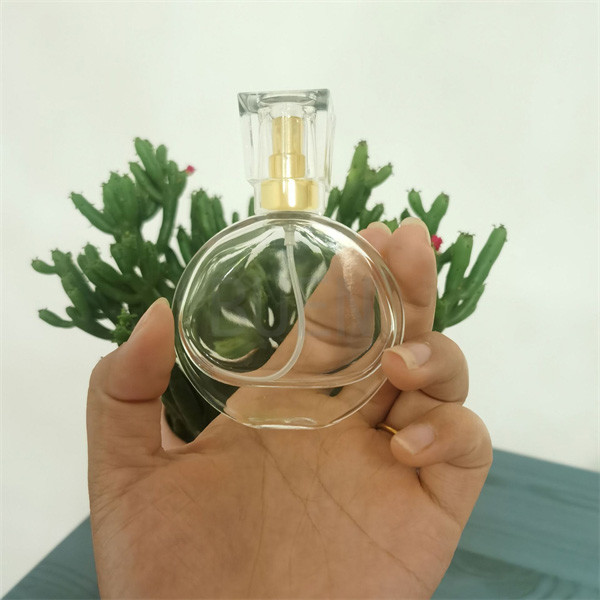 Quality Multifunction Glass Screw Neck Perfume Bottle , Perfume Spray Bottle 50ml for sale