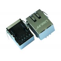 Quality ARJ11B-MBSBQ-A-B-EMU2 Tab Down 1 X 1 Port RJ45 Ethernet Jack With G/Y LED for sale
