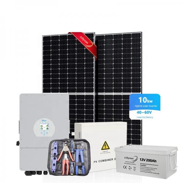 Quality 10kw Home Solar Systems 4kw 5KW 6kw 7kw 8kw 10000kw  Solar System Home Power for sale