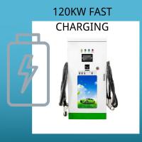 China 3 Phase 32A Floor Mounted Electric Vehicle DC Fast Charger 120kW CCS2 for sale