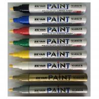 China Valve-action Aluminum Barrel Paint Marker with Japanese Acrylic tip and opaque ink factory