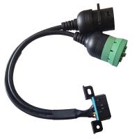 China Compatible J1939 Extension Cable With OBD2 9 Pin Female Head for sale