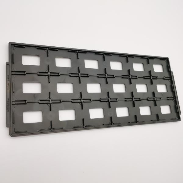 Quality Transport IC Components Injection Jedec Standard Trays With Big Pocket Size for sale