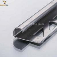 Quality Curved Edge Stainless Steel Tile Trim Strip 8k Mirror Finish SGS Certified for sale