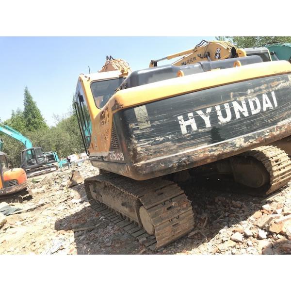 Quality 215 Lc-9 Second Hand Hyundai Excavators / High Power 2nd Hand Excavators for sale