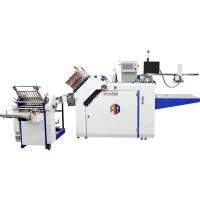 Quality 600mm Width Pharmaceutical Leaflet Folding Machine With Automatic Feeder for sale