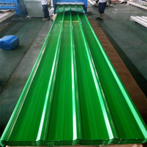 Quality 1000-12000mm Colored Corrugated Metal Sheets Galvanized Roofing Zinc Aluminum for sale