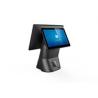 China Dual Screen All In One POS PC Cash Register Resistive Touch Screen Intel J1800 CPU factory