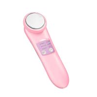 China Ultrasonic Galvanic Ion Face Massager Portable For Skin Firmness Shrink Pores factory