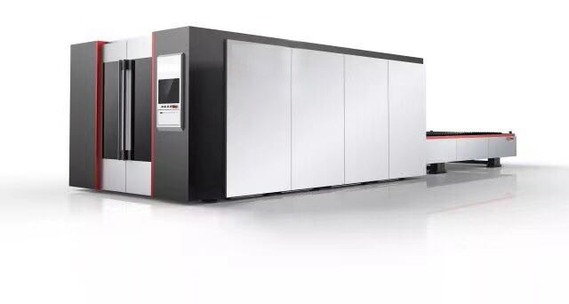 China Exchange Table High Precision High Power 1500W Cutting 4000x1500 mm Fiber Laser Cutting Machine factory