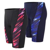 Quality Five Point Mens Swimming Trunks Competitive Chlorine Resistant Men'S Swimwear for sale