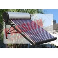 China Evacuated Tube Solar Water Heater , Outdoor Solar Water Heater With CE for sale