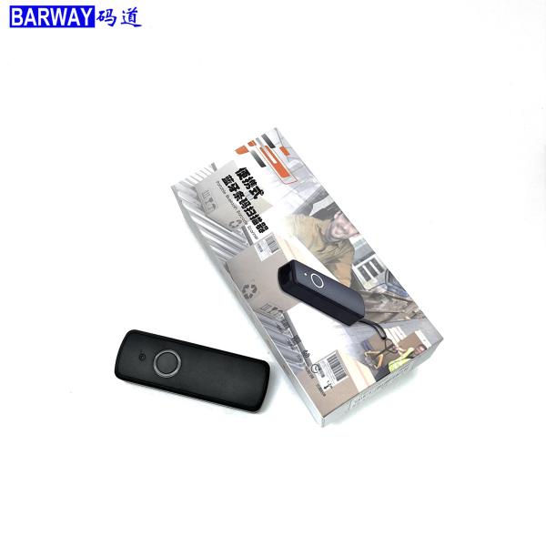 Quality 2D Portable Barcode Scanner Mini Wireless Pocket Bluetooth QR Code Scanner for sale