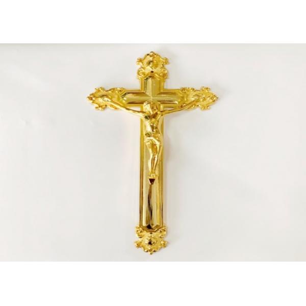 Quality Plastic Material Casket Crucifix For Coffin DecorationJesus 1# for sale
