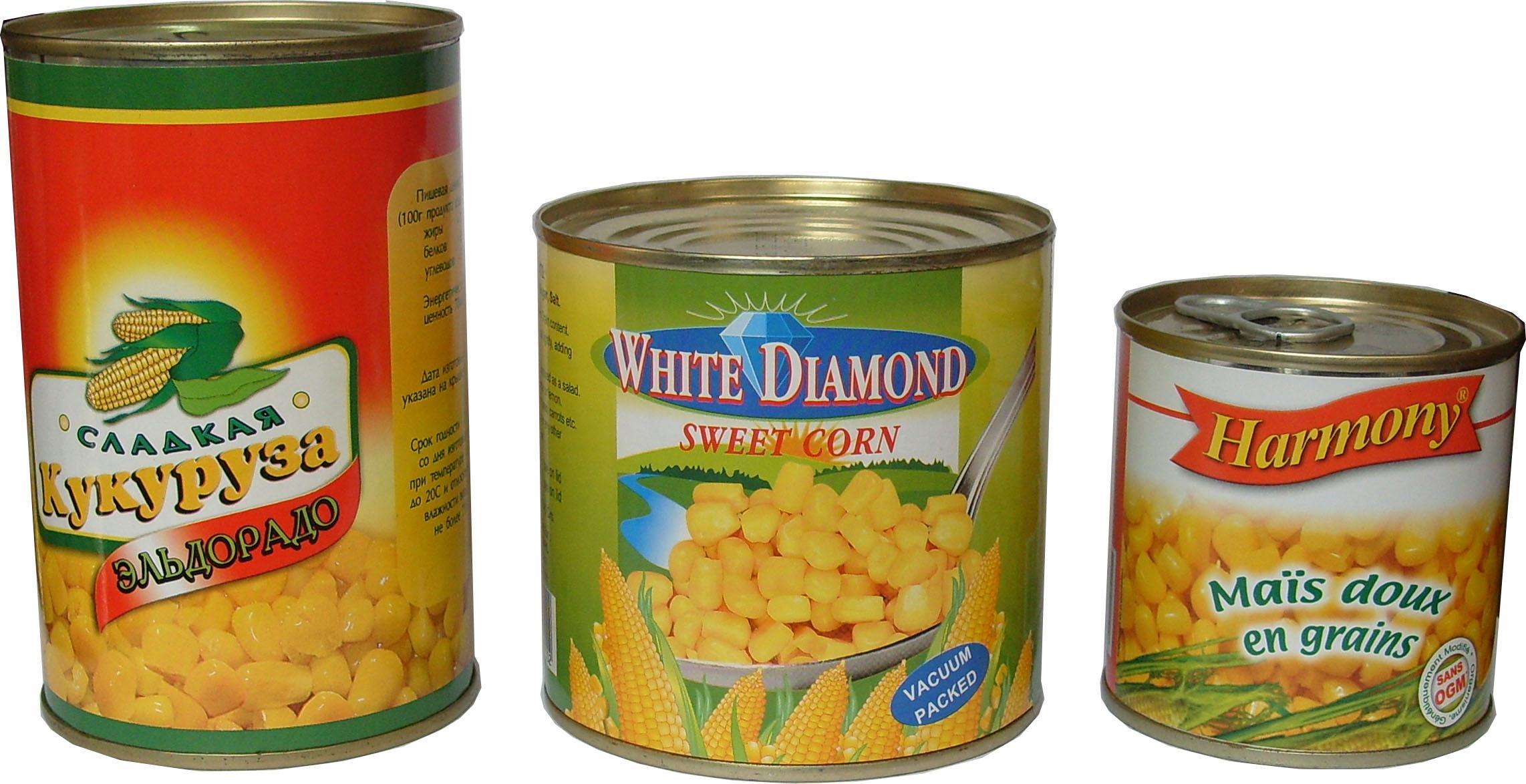 china Canned Vegetables Sweet Corn